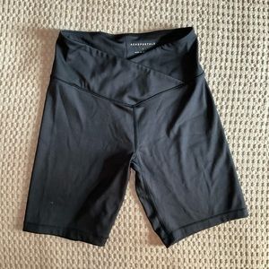 Aeropostale crosswaist biker shorts - Small